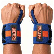 2pcs/Set Weightlifting Compression Wrist Wraps, Squat, Row, Dumbbell, Strength Training, Bench Press, Deadlift, Fitness Wrist Support For Men And Women - Multicolor - View 3