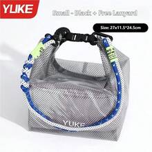 YUKE 1 buah Tas Renang PEVA Tahan Air, Tas Penyimpanan Kapasitas Besar untuk Barang Kering & Basah dengan Pegangan, Cocok untuk Kolam Renang, Pantai, Gym, dan Perjalanan - MultiWarna - View 18