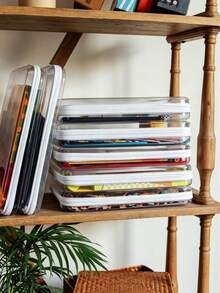 PVC Transparent Storage Box, Hard Stackable File Bag, Multi-Functional For Storing Accessories And Stationery, Suitable For Home, Travel And School - Multicolor - View 7
