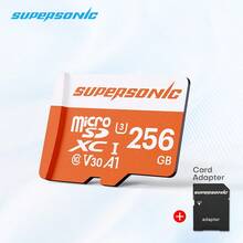Supersonic 記憶卡 C10 Micro SD 卡 32GB 64GB 128GB 256GB A1 U3 V30 原廠儲存快閃記憶卡，適用於智慧型手機與電腦 - 查看 10
