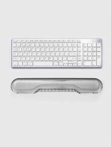 Sandaran Pergelangan Tangan Silikon Transparan, Cocok untuk Kerajinan dan Alat Tulis - Penopang Lengan Ergonomis, Bantalan Pergelangan Tangan Kantor, Bantalan Mouse, Sandaran Pergelangan Tangan untuk Seni Kuku, Set Sandaran Pergelangan Tangan Gel untuk Keyboard, Cocok untuk Kenyamanan Saat Bekerja dengan Keyboard dan Meja (Putih Transparan) - View 16