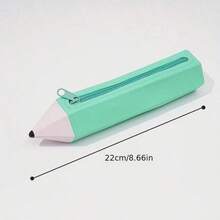 Back To School Pencil Shaped Stationery Case, Built-In Pencils Storage Box, Practical Organizer For School Office, Holiday & Back-To-School Present - A - View 6