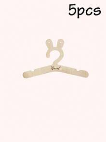 2-20pcs Custom Hanger, Cute Bear Bunny Style, Personalized Name Clothes Hanger, Customized Closet Decor, Customizable Back To School Birthday Gift, Organization, Aesthetic Home - Style a - View 10