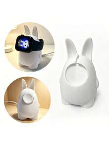 3D Rabbit Watch Stand - Wireless Charging Stand For Watch Series - Compatible With Apple Watch - [2.8cm/1.1in] - Multicolor - View 10