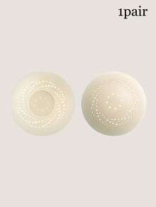 New Solid Nipple Covers, Multi-Pore Breathable Solid Breast Pads, Invisible Seamless Comfortable Nipple Covers, Suitable For Various Occasions And Daily Wear - Multicolor - View 10