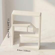 Miniature Scene Decoration Storage Rack, Realistic Miniature Display, Storage Shelf Decor, DIY Miniature Model Props, Model House Bathroom Scene Furniture, Living Room Scene, Bedroom Scene Decoration Display, Etc. Dollhouse Miniature Furniture - A - View 7