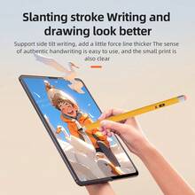 Stylus Pen Compatible With Ipad, Supports Palm Rejection And Tilt Sensitivity, Compatible With IPad Pro 11" 1/2/3/4, Pro 12.9" 3/4/5/6, Air 3/4/5, Mini 5/6, 6/7/8/9/10/A16, Air 11"/13" M2/M3, Pro 11"/13" M4/M5, 135mAh - View 3