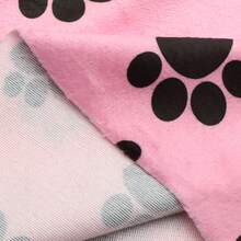 1Pc Footprint Elastic Velvet Fabric,Stretch Crushed Velvet For DIY Kennel, (50x150cm) Bows, Backdrops, Tablecloths, Pillows, Bags, Sofa Covers, Curtains And Pet Clothes Crafts - Default - View 6