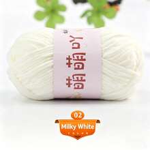 1pc/40g 1.5mm Matte Chenille Yarn Doll Yarn Handmade Crochet Knitting Material Fine Ice Stripe Yarn - Multiple Styles - View 46