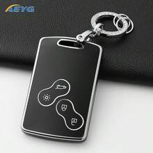 Suitable For Renault Megane 2, Clio, Scenic, Captur, Captur, Logan, Laguna, Zoe, Koleos, Duster, Fluence TPU Car Key Case With Keychain, Interior Accessories - Renault F Model - View 6