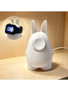 3D Rabbit Watch Stand - Wireless Charging Stand For Watch Series - Compatible With Apple Watch - [2.8cm/1.1in] - Multicolor - View 6