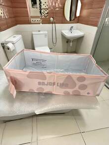 1pc Foldable Multi-Functional Bathtub, Portable Small Bathtub, Shower Basin, Suitable For Indoor And Outdoor Use, Ideal For Travel, Yard And Pet Use, All Seasons; Moderate Size, Comfortable And Thoughtful, - A - View 9