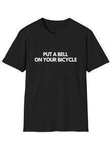 T-shirt  Kiss All The Time Bicycle Bell Concert Tour, vêtements pour hommes, t-shirts pour hommes, t-shirt pour hommes - Noir - Voir 1