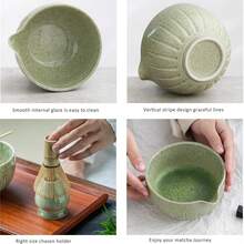 1pc/5pcs Matcha Tea Set, Matcha Bowl, Matcha Full Set Tools, Complete Matcha Tools, Matcha Whisk Set - Multicolor - View 4