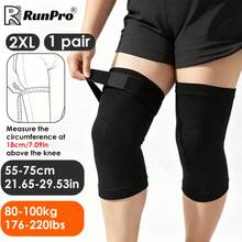 RPPR 2pcs/1 Pair Upgraded Extra Large Ultra-Thin Knee Pads With Extended Straps, High Elasticity Compression Knee Sleeves, Unisex, Plus Size Knee Support, Suitable For Daily Life, Running, Fitness, Yellow/Grey/Black, Weight Range: 45-130kg/99-286lbs - Multicolor - View 11