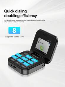 SERVO I17 Pro Mini 折疊小手機 1.77 吋螢幕 雙 SIM 卡槽 FM 收音機 2G GSM 按鍵式迷你翻蓋手機 - 金色 - 查看 3