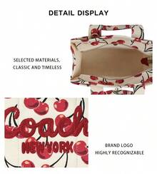 Coach Cargo Series Women's Shoulder Crossbody Handbag CY935B4CAH - 粉筆白色 混合色 CY935B4CAH - 查看 10