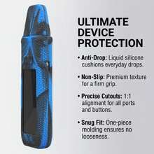VapeSMOD New Xlim 3ultra Protective Case Compatible With OXVA Xlim 3ultra Anti-Slip Anti-Drop Anti-Collision Anti-Fingerprint Silicone Cover Protective Case Anti-Slip Shell - Multicolor - View 13