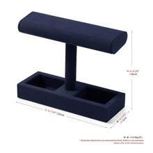Oirlv 2-Slot Watch Stand, Premium Watch Display Rack, Home Bracelet, Beaded Bracelet, Watch Display Cabinet Jewelry Display Stand, Suitable For Rings, Watches And Bracelets Storage And Display - Double Watch Holder - View 12
