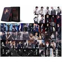 55張 K-POP BT5 ARIRANG 專輯周邊卡，R M、SU GA、J-H0 Pe、Ji Min、V、Jung K00k 個人肖像照片卡，包含最新個人照片，適合 K-Pop 粉絲拍照與收藏作為支持品 - 彩色 - 查看 10