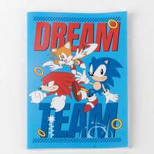 Cerdá Sonic 索尼克主題男女童文具套裝，官方授權 - 透明拉鍊鉛筆盒、6支彩色鉛筆、彩色筆、橡皮、卷筆刀和尺子，開學必備 - 選項5 - 查看 4