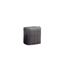 1pc Foldable Blanket Storage Bag With Zipper, Bedding And Blanket Organizer Bag With Reinforced Handle, Durable Zipper, Closet Storage Bag For Wardrobe Organization, Sweaters And Bedding Storage,Bedroom Room Decor,Back To School - Black - View 11