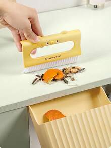 Household Desktop Mini Broom And Dustpan Set, Suitable For Dormitory, Student Desk, Cleaning Tool - A - View 6