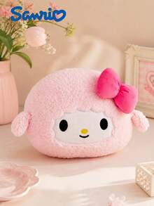 1pc & My Sweet Piano 40cm/15.75in Soft Plush Pillow, Cute Cartoon Polyester Stuffed Cushion Doll For Sofa, Desk, Car Seat, Travel Nap, Room Decor, Birthday Gift For Girls, Students & Fans - Pink - View 9