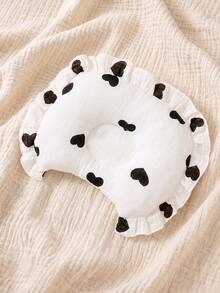 1pc Baby Pillow, Size 17*26cm, Soft Gauze Fabric, Suitable For Newborns And Infants - Cute Design Gauze Ruffle Baby Pillow, Perfect Sleep Gift For Girls. Suitable For Daily Use. - Multicolor - View 13