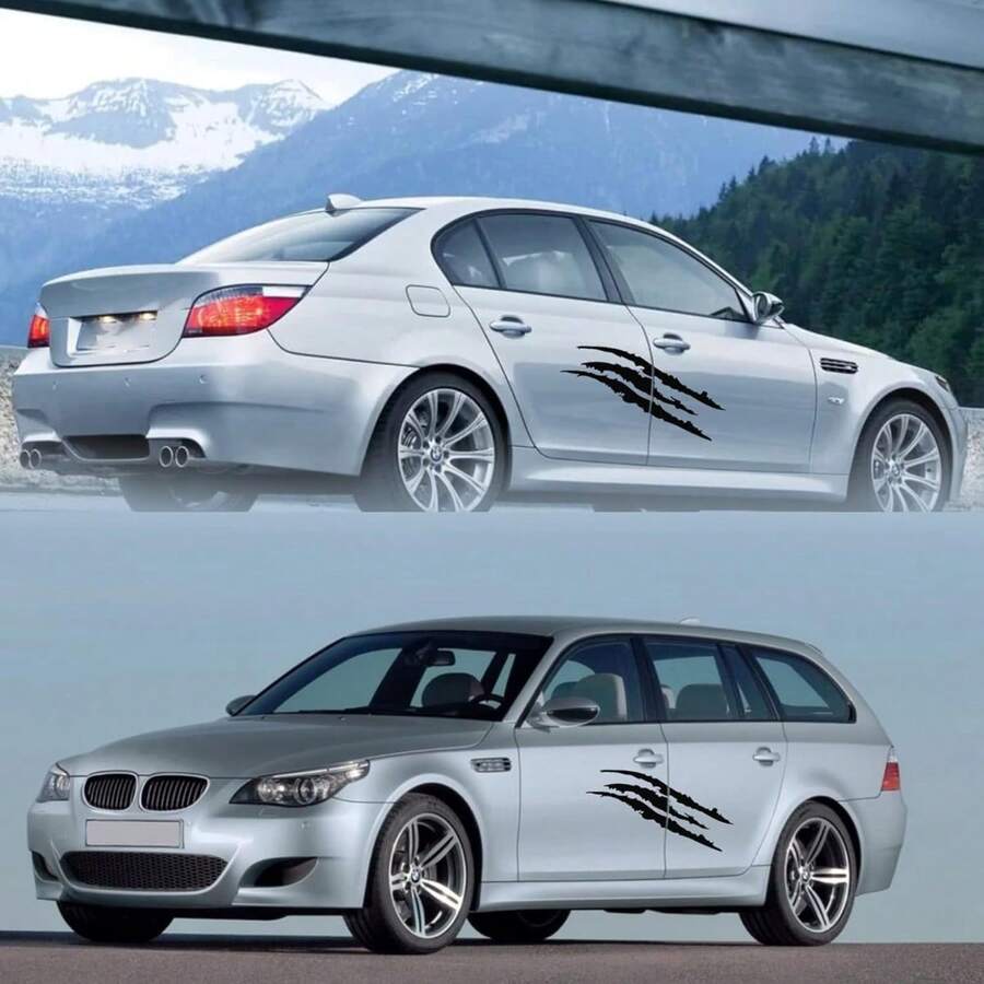 Waterproof Striped Scratch-Resistant Stickers, Car And Motorcycle Headlight Cover Decals - TZ-scratch Patches - View 1