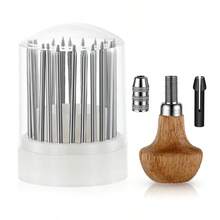 KLONKEE 1件/23件/24件 鑲嵌工具 23件裝白色珠飾盒套組，適用於寶石鑲嵌、珠寶設備工具、珠寶珠飾製作工具 - 彩色 - 查看 11