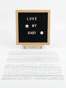 1pc Letter Message Board Decor Craft DIY Letter Message Board Suitable For Home Decor, Photo Props, Birthday, Graduation Gifts, Etc. - 1PC - View 9