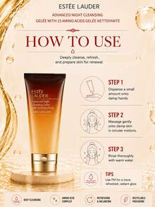Estée Lauder 雅詩蘭黛 Revitalizing Cleansing Gel 潔顏凝膠，30 個試用裝/100ml 正裝，深層清潔、保濕不緊繃、修復肌膚屏障，適合所有膚質 - 雅詩蘭黛肌活潔顏啫咖哩 - 查看 10