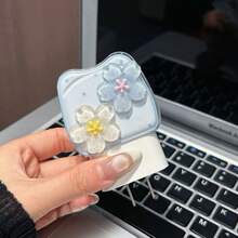 極簡花卉充電器保護套，適用 Apple 14 系列 11/12/13/16/15 快速充電器保護套，20W 充電器保護套，送給朋友的理想禮物 - 彩色 - 查看 5