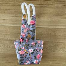 Traje de vuelo para entrenamiento de pájaros loros con estampado floral aleatorio para exteriores - Ver 15