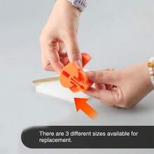Handheld Metal Stamping Tool, Suitable For Jewelry And Handicraft Engraving, With Sturdy Plastic Design - A - View 3