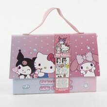 Hello Kitty Cerdá 女孩手工著色套裝 - 粉紅手提箱造型，均碼，內含著色紙、馬克筆和貼紙，官方授權兒童文具，送禮旅行皆宜。 - 選項 1 - 查看 6