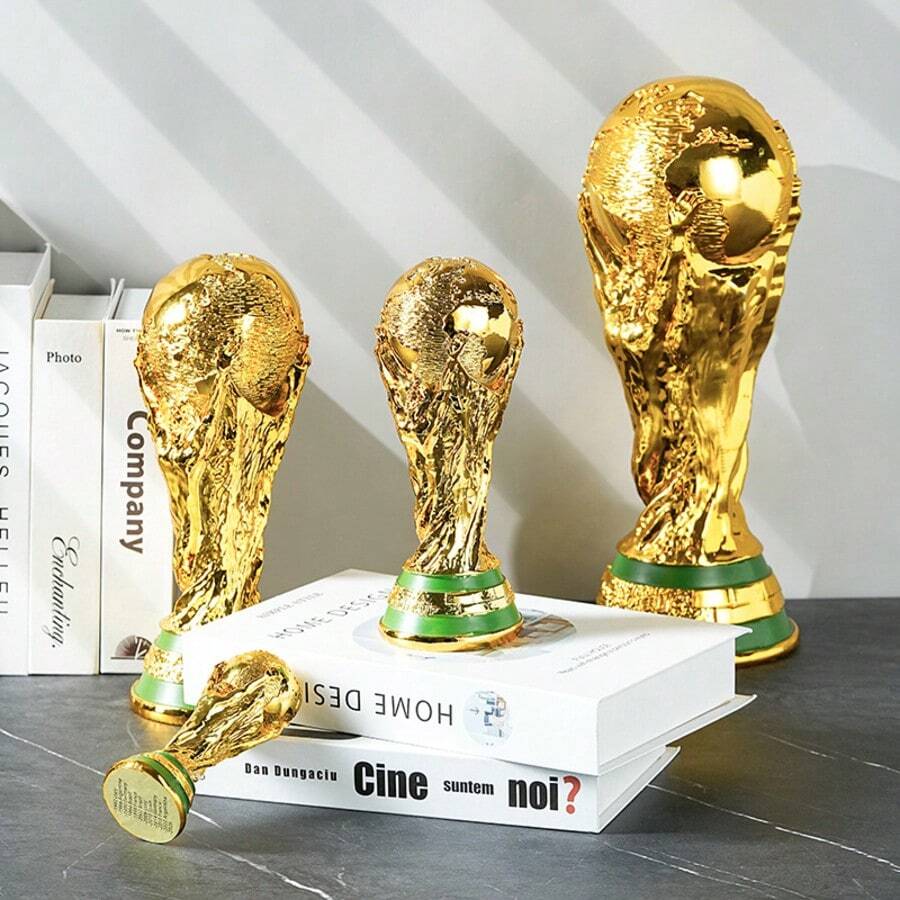 FIFA نموذج كأس العالم 2026 المكسيك وكندا والولايات المتحدة، زينة تذكارية لكأس العالم، كأس تذكاري لعشاق كرة القدم - غنيمة - مشاهدة 1