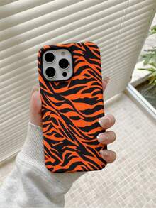 Capa de Telefone Personalizada Vintage com Estampa de Leopardo, Zebra e Camuflagem de Filme Compatível com iPhone 17 Pro Max Apple 16/15/14/13/12/11/AIR Estilo Streetwear Ultra Fina Corte de Precisão Cobertura Total Resistente ao Desgaste À Prova de Choque Capa Rígida - Invólucro de filme 2 em 1 - Visão 6