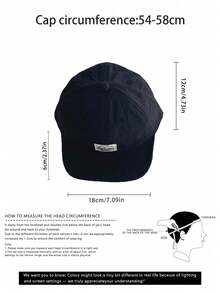 Vintage Letter Baseball Cap For Women, All-Season Student Versatile Duck Bill Cap, Breathable Wide Brim Mesh Cap, Niche Color Block Flat Brim Duck Bill Cap, Soft Top Large Logo Embroidered Letter Streetwear Baseball Cap, Face-Slimming Skater Hippie Chicks Style - Multicolor - View 3
