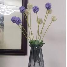 1PC Artificial Hyacinth Flower Ball, Suitable For Home Decor, Wedding Decor, And Valentine's Day Decor - White - View 4
