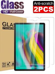 2片裝 HD 鋼化玻璃平板螢幕保護貼,相容 iPad Air Pro 11/10/9/8/7/6/5 代 9.7/10.2/12.9/13 吋,相容 Galaxy Tab S7/S8/S9fe/S9/S10/S11/S10FE/FE+ 12.4/11 吋,相容 MatePad/Honor,相容 ,防爆耐刮防指紋無氣泡自動吸附,相容電容筆 - 無色 - 查看 53