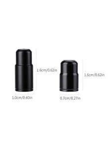 TOSUOD 1pc Aluminum Alloy Valve Stem Cap, Dust-Proof Cover For Mountain And Road Bike French Valve, Universal For Car, Electric Vehicle, Tire Valve Cap, Rust-Proof, Mud-Proof, Sealed Dust-Proof Valve Protection Cap, Wear-Resistant Compact Tire Valve Decorative Protective Accessory For Cycling And Commuting Vehicles - Multicolor - View 11