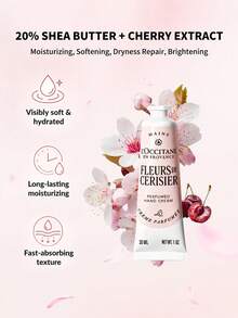 L'Occitane 櫻花護手霜 30ML/淨重1盎司 - FLEURS DE CERISIER - 查看 2