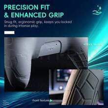 Suitable For Playstation 5 Gamepad Dust-Proof Silicone Cover 5 Competitive Rocker Cap Set Non-Slip Wear-Resistant Textured Handle Cover,1 Controller Case +2 Thumb Grip Covers +1 Sticker - View 7