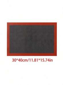 60*80cm Large Silicone Baking Mat, Suitable For Oven Tray, Breathable Cookie And Bread Mat, Heat-Resistant Baking Sheet, Suitable For Oven And Microwave, Kitchen Utensil - Multicolor - View 11