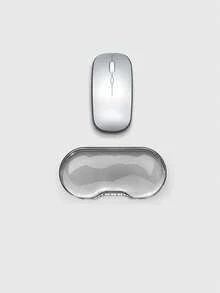 Sandaran Pergelangan Tangan Silikon Transparan, Cocok untuk Kerajinan dan Alat Tulis - Penopang Lengan Ergonomis, Bantalan Pergelangan Tangan Kantor, Bantalan Mouse, Sandaran Pergelangan Tangan untuk Seni Kuku, Set Sandaran Pergelangan Tangan Gel untuk Keyboard, Cocok untuk Kenyamanan Saat Bekerja dengan Keyboard dan Meja (Putih Transparan) - View 15
