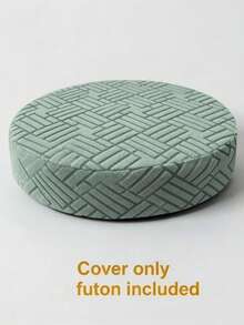 1PC Solid Color Futon Cover Soft Round Stool Seat Covers Stretch Tatami Floor Cushion Slipcover For Living Room Hotel Lounge Decor - Multicolor - View 12