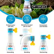 Universal Kitchen Faucet Splash Proof Sprinkler Tap Extension Filter Nozzle Household Water Flow Adapter - View 4
