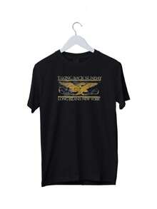 Klassisches Taking Back Sunday Band T-Shirt mit Grafikdruck für Herren S M L XL 2 3 4 XL - Schwarz - Übersicht 1